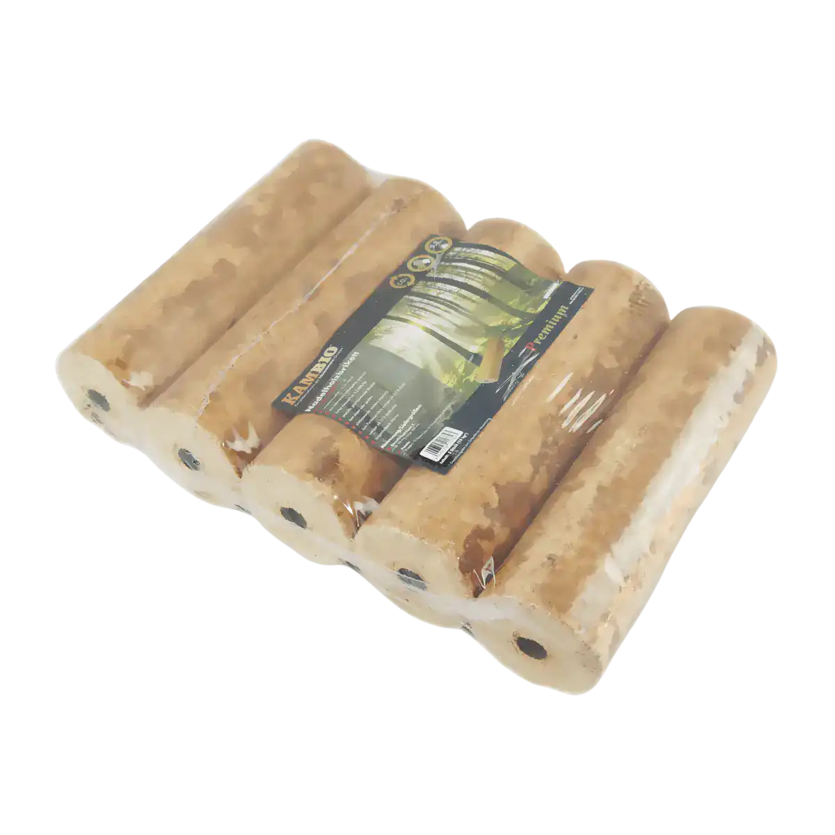 Holzbriketts ÖkoMcBrix Klassik PLUS Palette 480 kg ( Halbe Palette ) – Bild 3