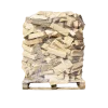 Buchen Brennholz Premium 33cm, rindenfrei auf Palette im Netz, ca. 1,6 srm / 1rm, 500 kg