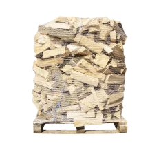 Buchen Brennholz Premium 33cm, rindenfrei auf Palette im Netz, ca. 1,6 srm / 1rm, 500 kg