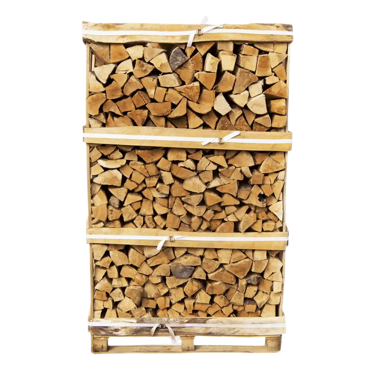 Brennholz Esche 30 cm, auf Palette gestapelt, 3srm – 1000 kg