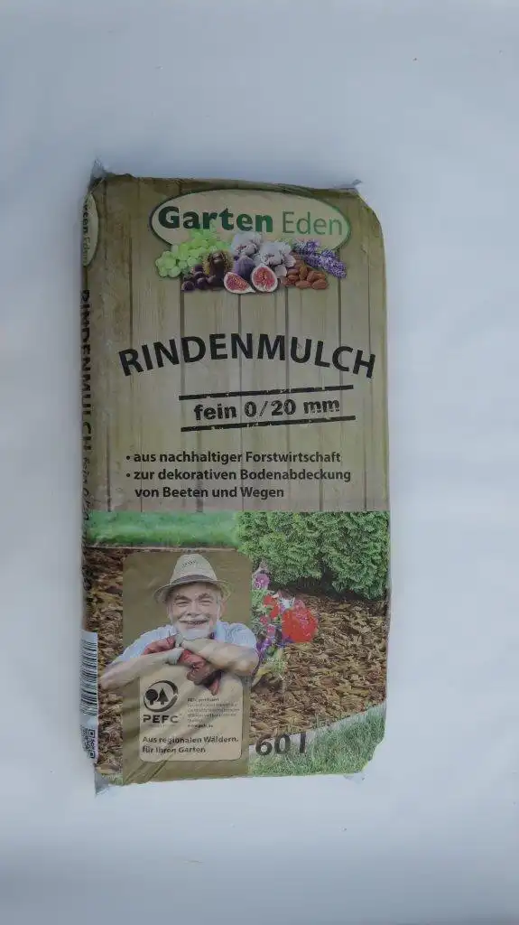 Feiner Rindenmulch 60L Palette (45 Säcke)