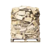 Buchen Premium Brennholz 25cm, rindenfrei auf Palette im Netz, ca. 1,6 srm / 1rm, 500 kg