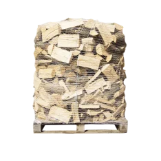 Buchen Premium Brennholz 25cm, rindenfrei auf Palette im Netz, ca. 1,6 srm / 1rm, 500 kg