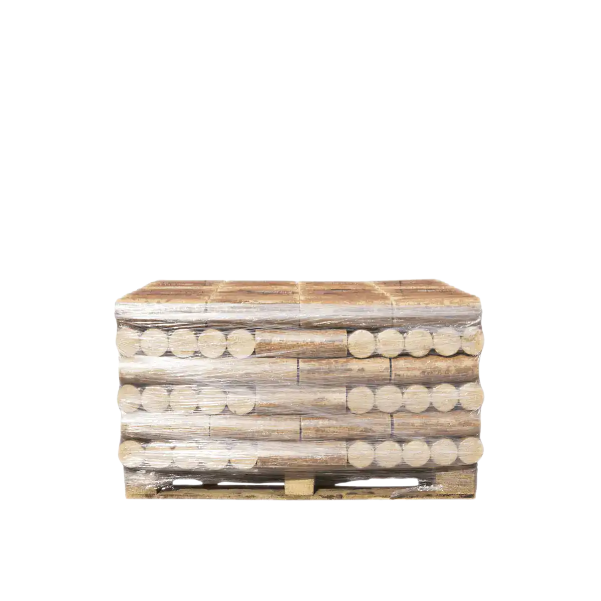 Holzbriketts ÖkoMcBrix Klassik PLUS Palette 480 kg ( Halbe Palette )