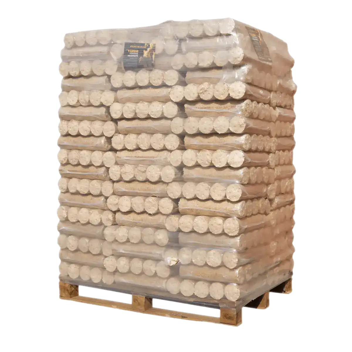 ÖkoMcBrix Klassik Bully Holzbriketts Palette 960kg – Bild 2